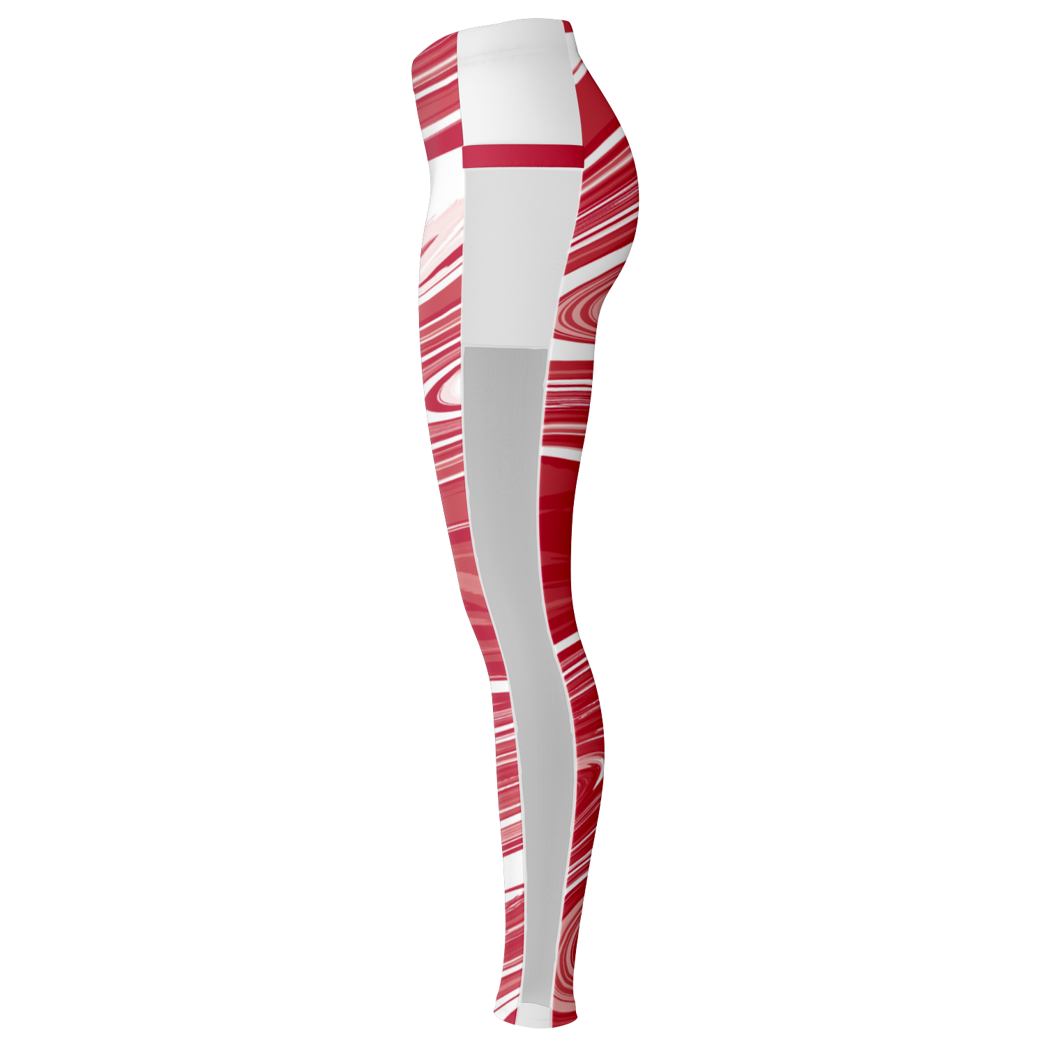 Suminagashi “Crimson Spirit” Leggings