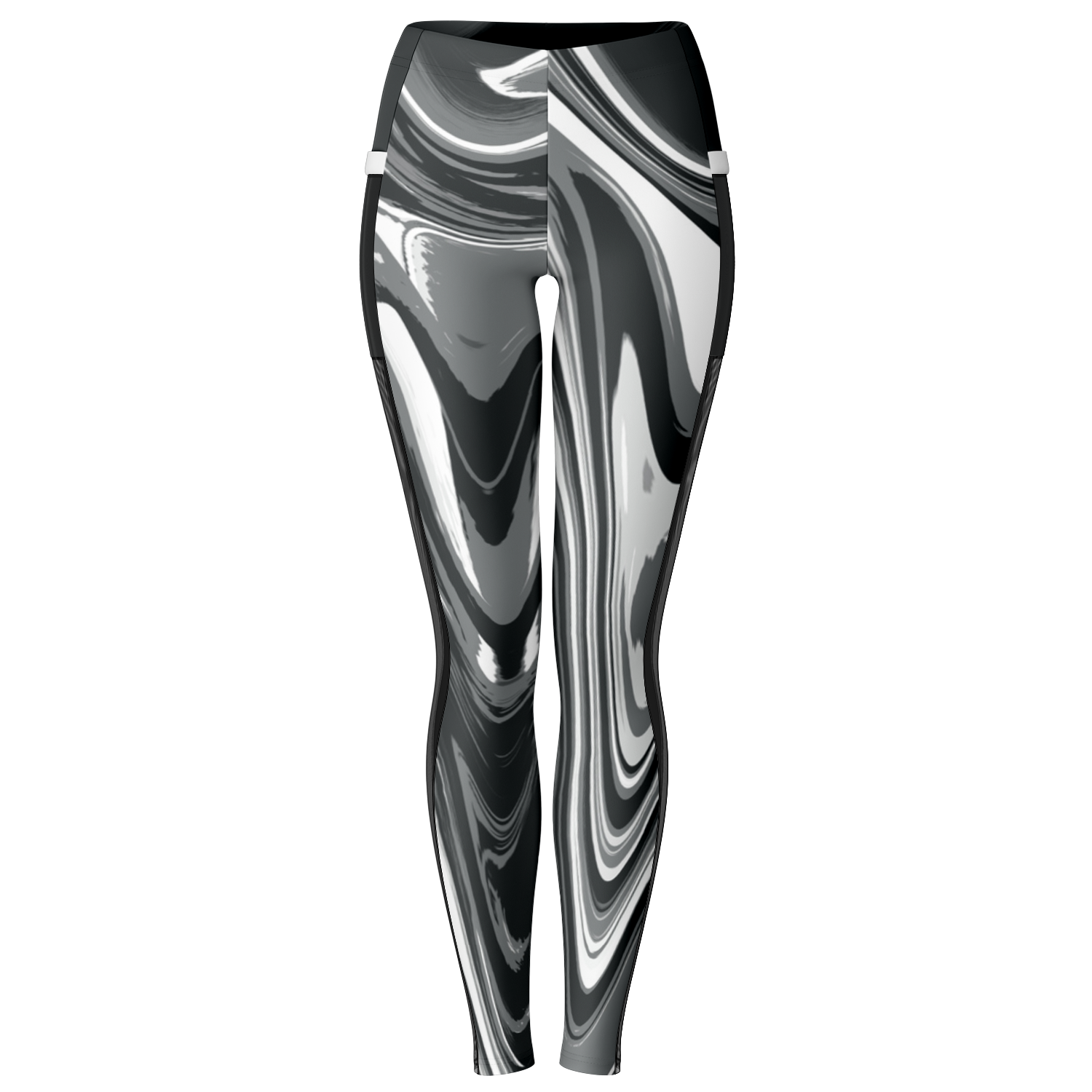 Suminagashi “Iron Smoke” Leggings
