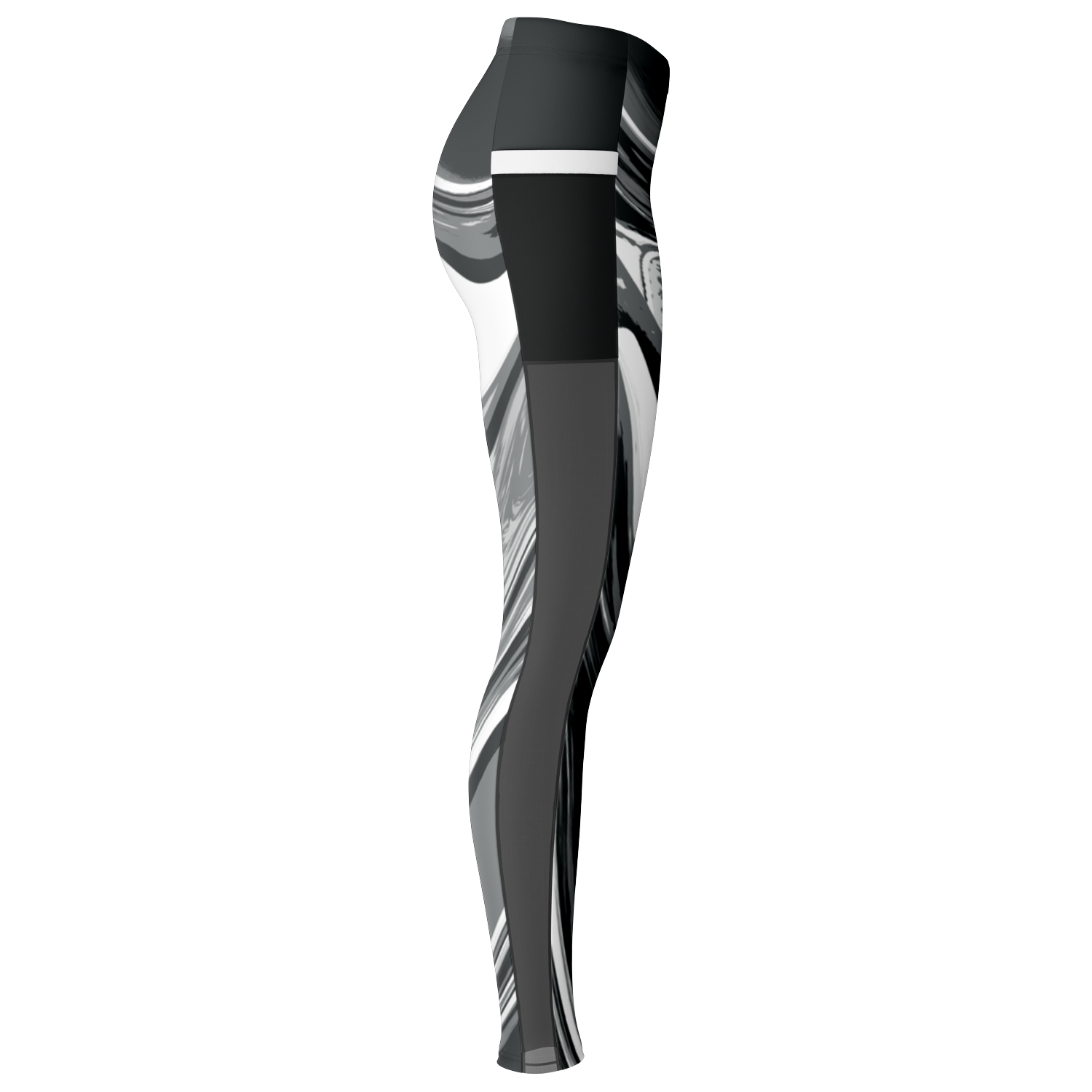 Suminagashi “Iron Smoke” Leggings