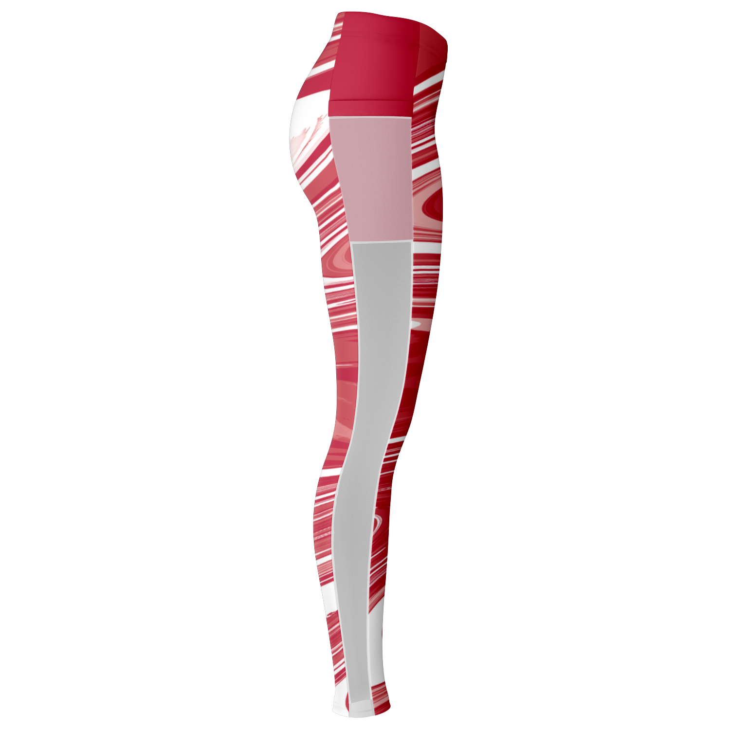 Suminagashi “Crimson Spirit” Leggings