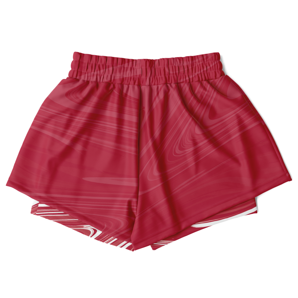 Suminagashi “Crimson Spirit” 2-in-1 Shorts - Oni Threads