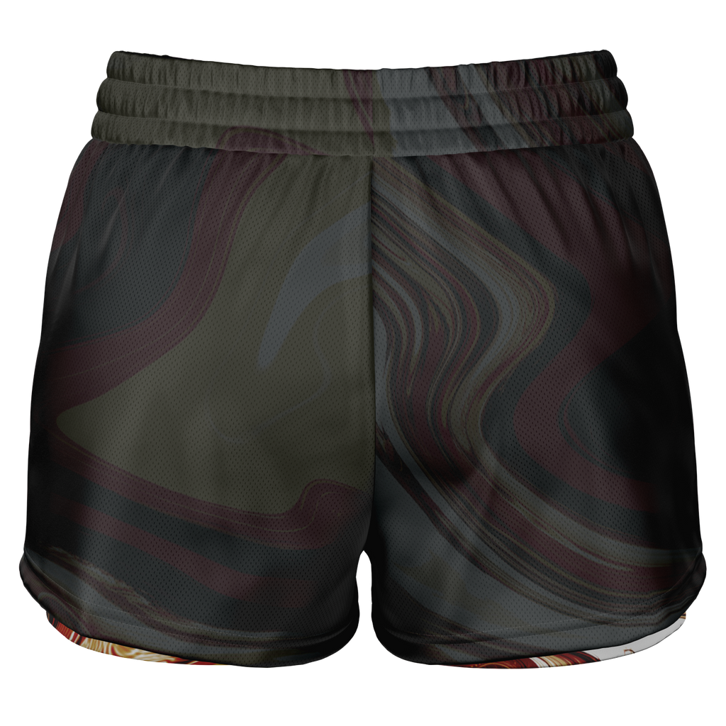 Suminagashi “Imperial Ink” 2-in-1 Shorts