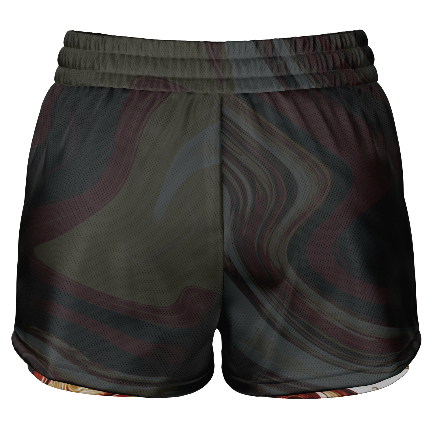 Suminagashi “Imperial Ink” 2-in-1 Shorts