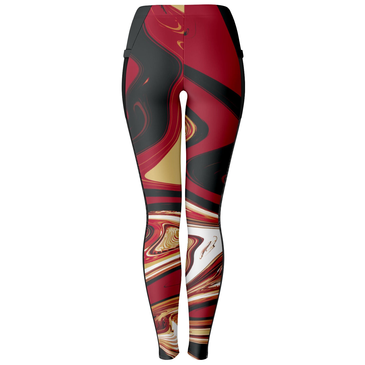 Samurai Suminagashi Mesh Pocket Legging