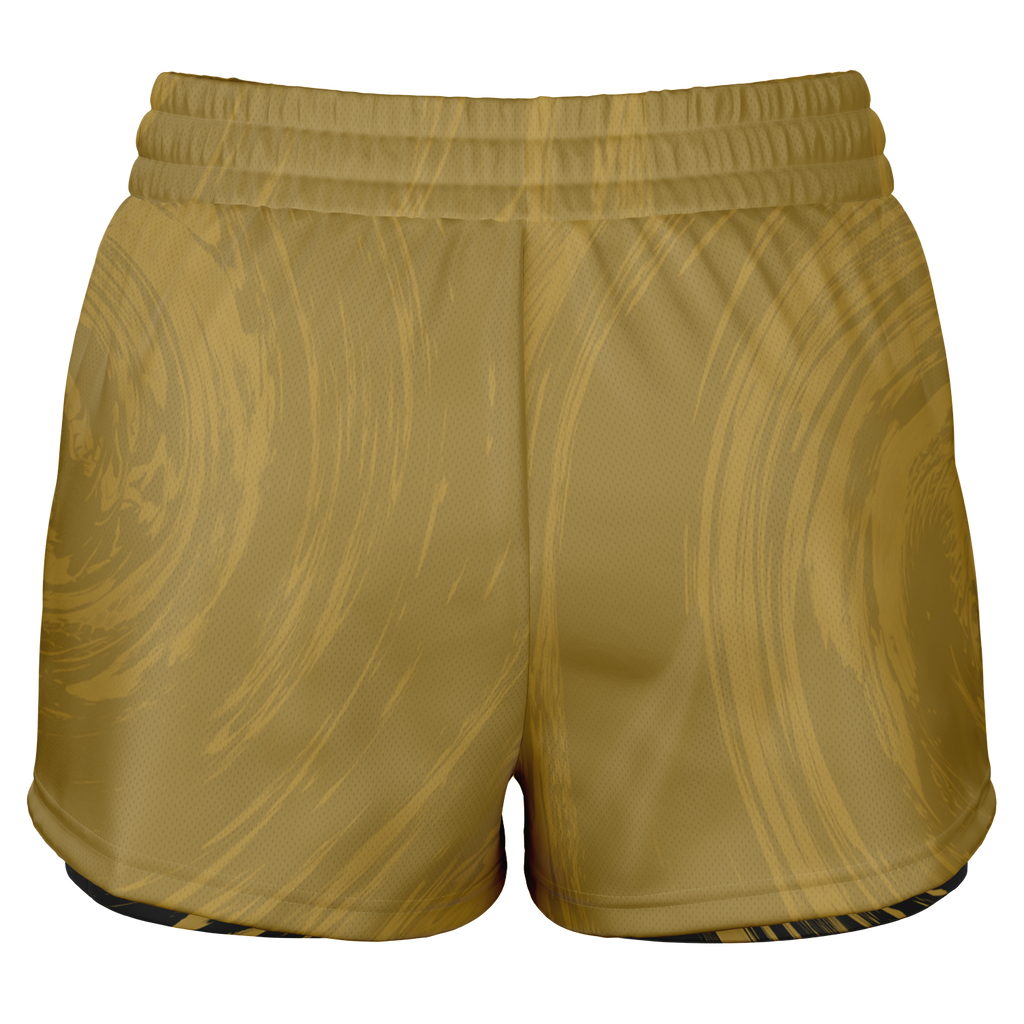 Suminagashi “Gilded Abyss” 2-in-1 Shorts - Oni Threads