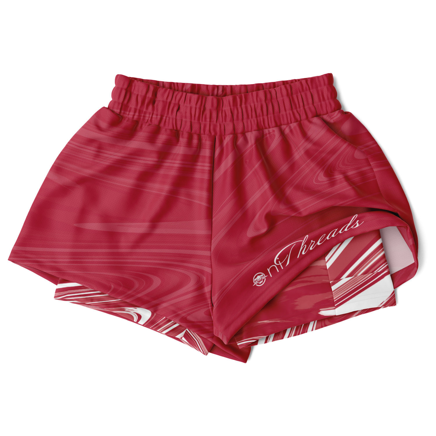 Suminagashi “Crimson Spirit” 2-in-1 Shorts - Oni Threads