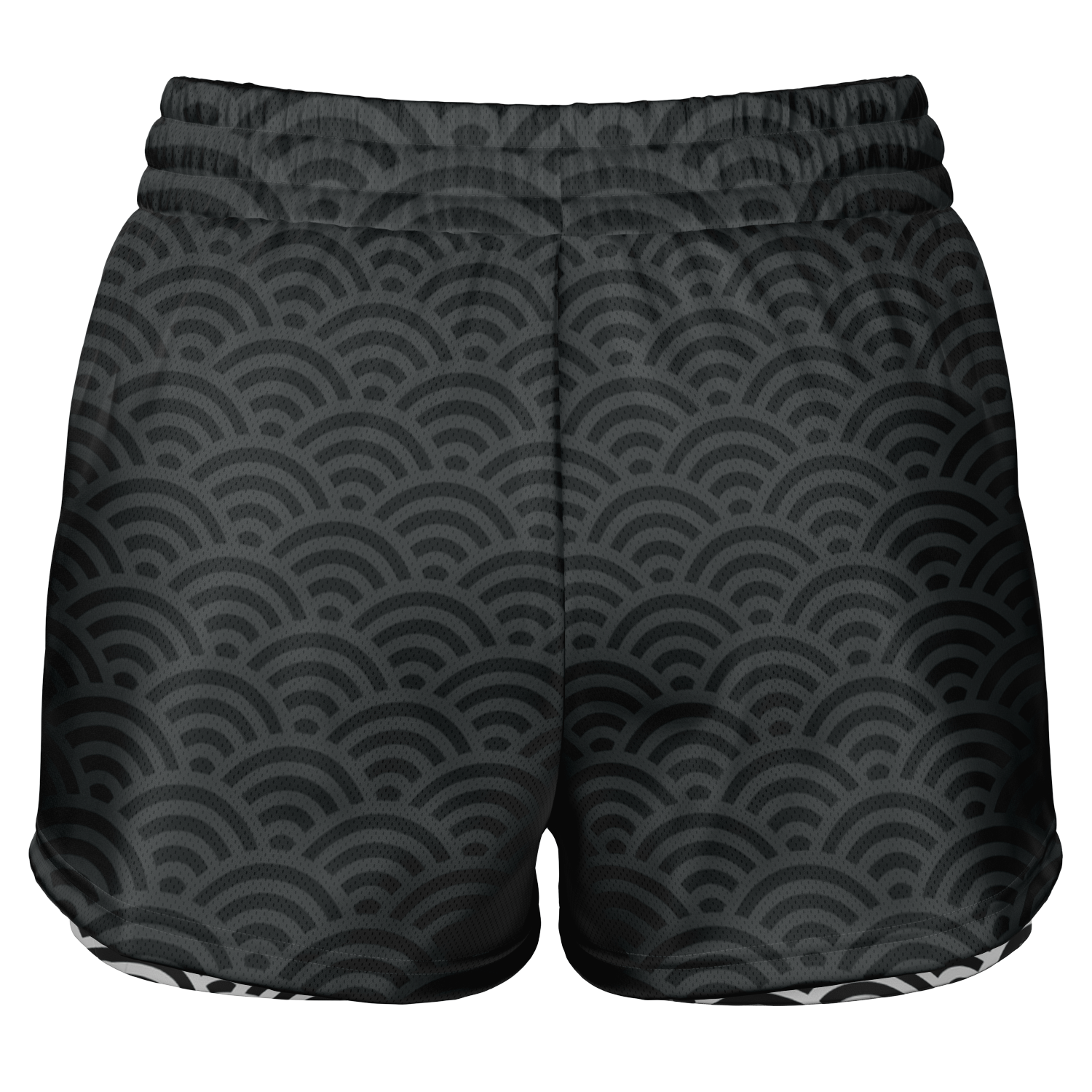 Seigaiha “Mist & Foam” 2-in-1 Shorts