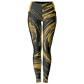 Suminagashi “Gilded Abyss” Leggings - Oni Threads