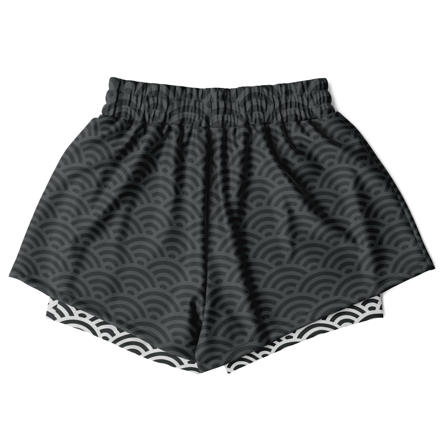 Seigaiha “Mist & Foam” 2-in-1 Shorts