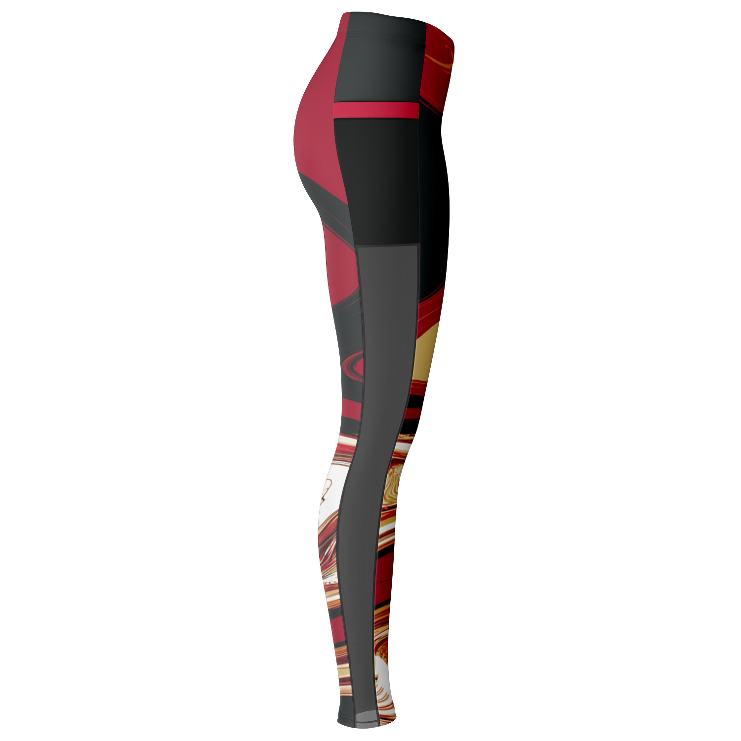 Suminagashi "Inferno Pearl" Leggings
