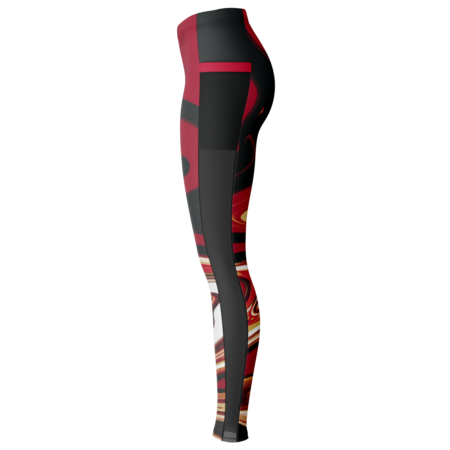Suminagashi "Inferno Pearl" Leggings