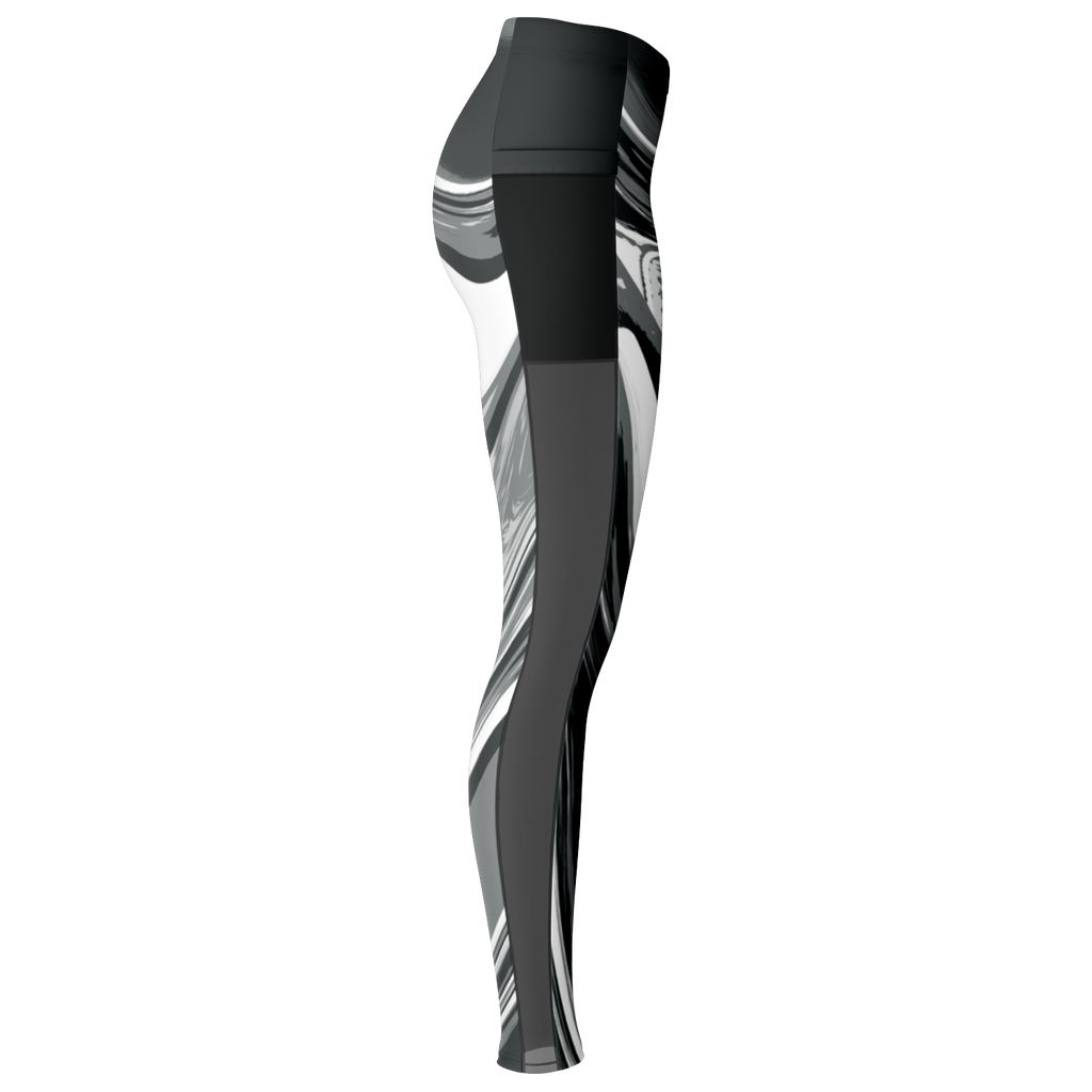 Suminagashi “Iron Smoke” Leggings