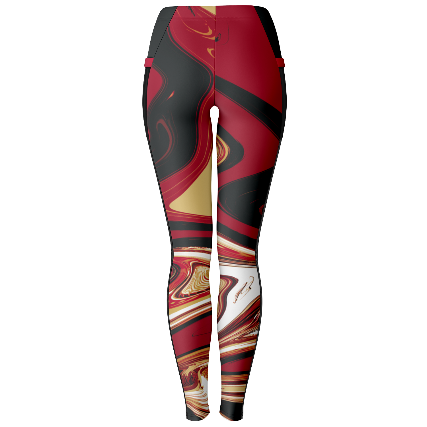 Suminagashi "Inferno Pearl" Leggings