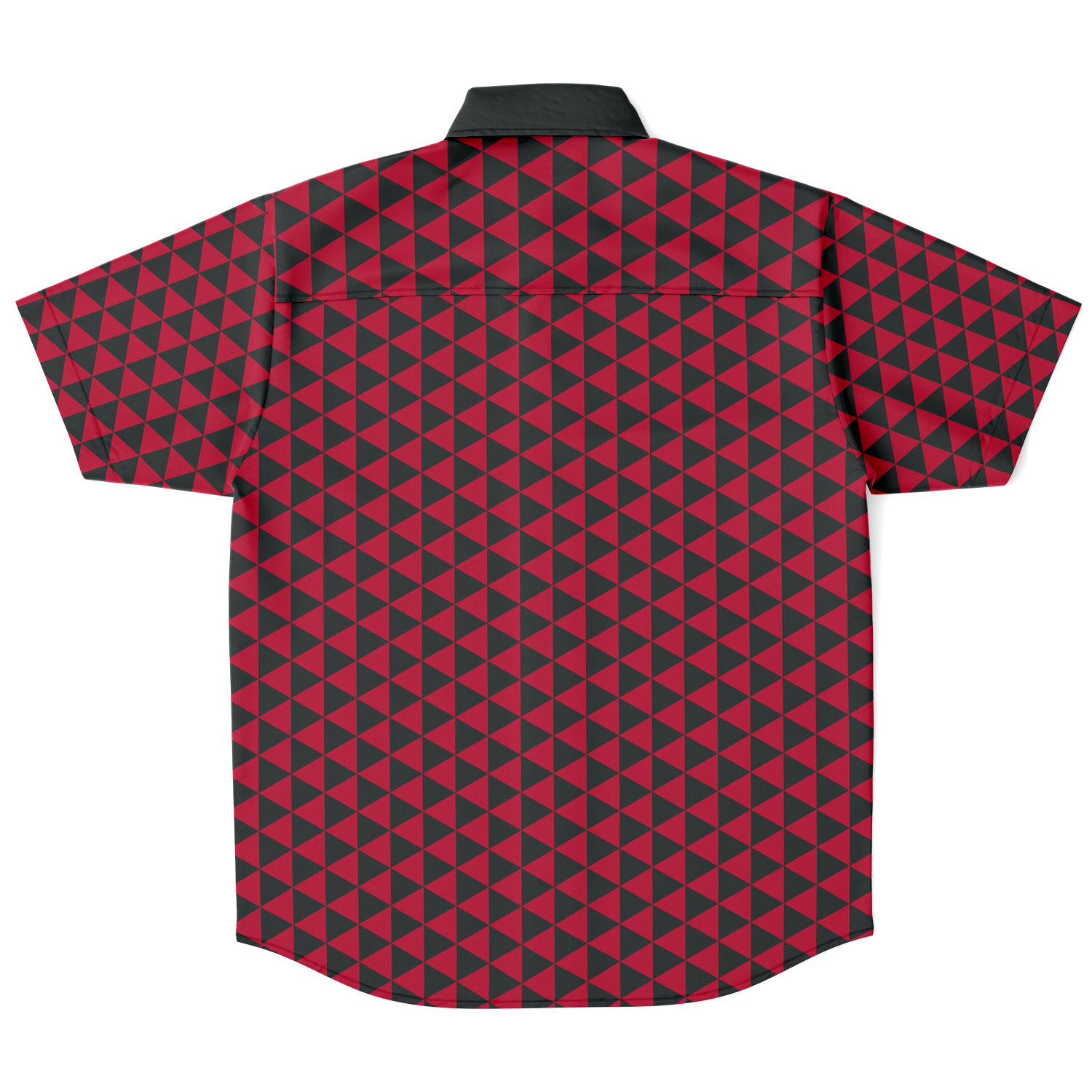Red Uroko Button Down