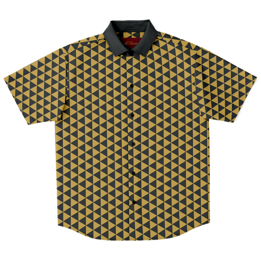 Gold Uroko Button Down - Oni Threads