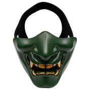 Tactical Prajna Oni Samurai Hannya Half Mask