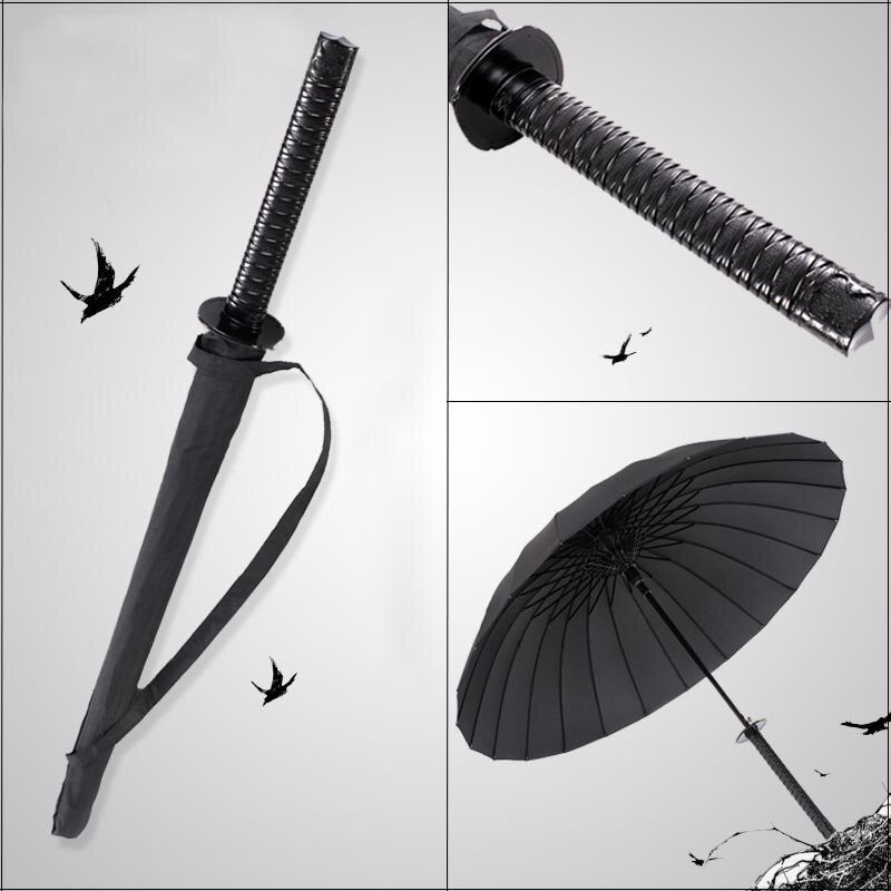 Creative Long Handle Japanese Tsuka Umbrella - Oni Threads