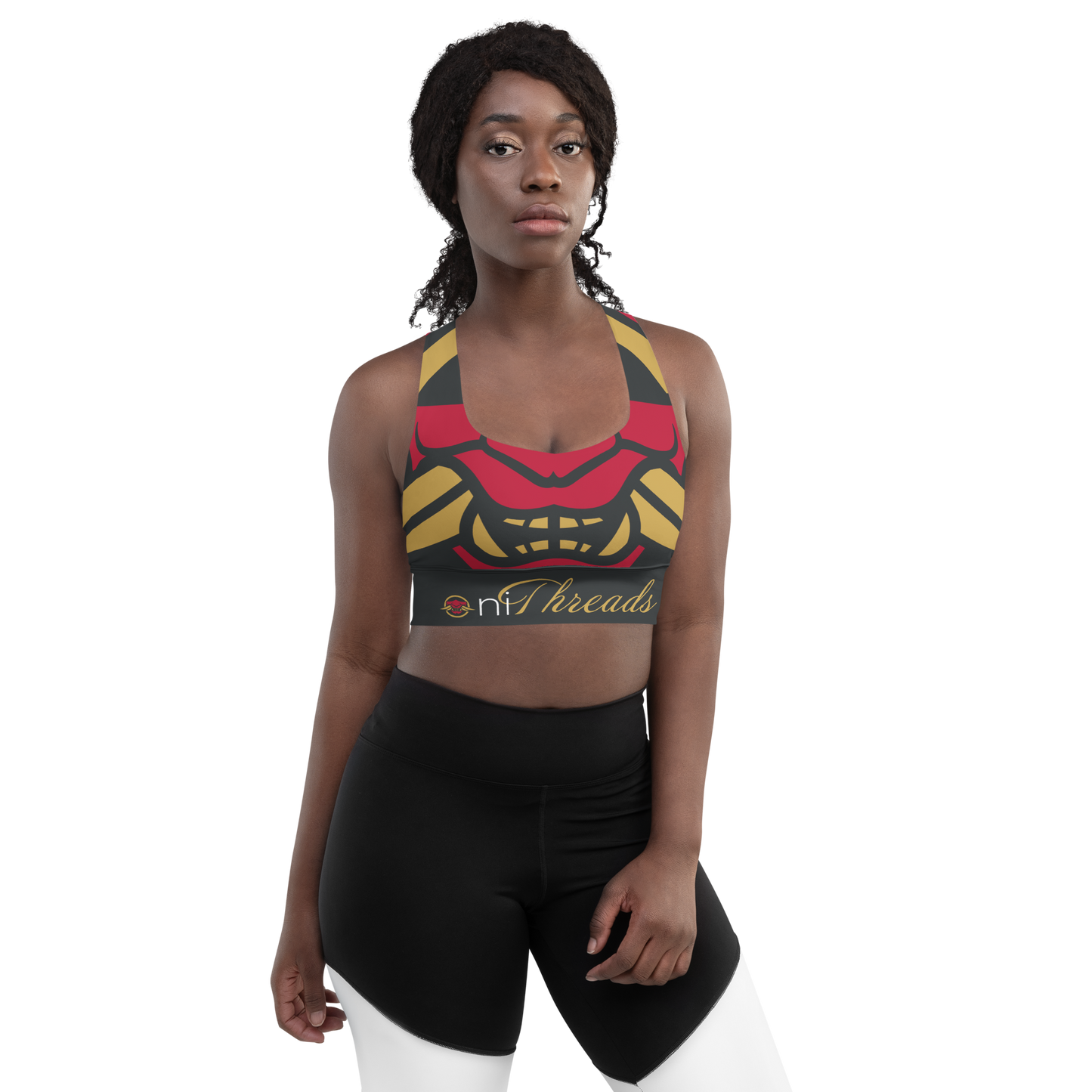 Oni Emblem Longline sports bra - Oni Threads