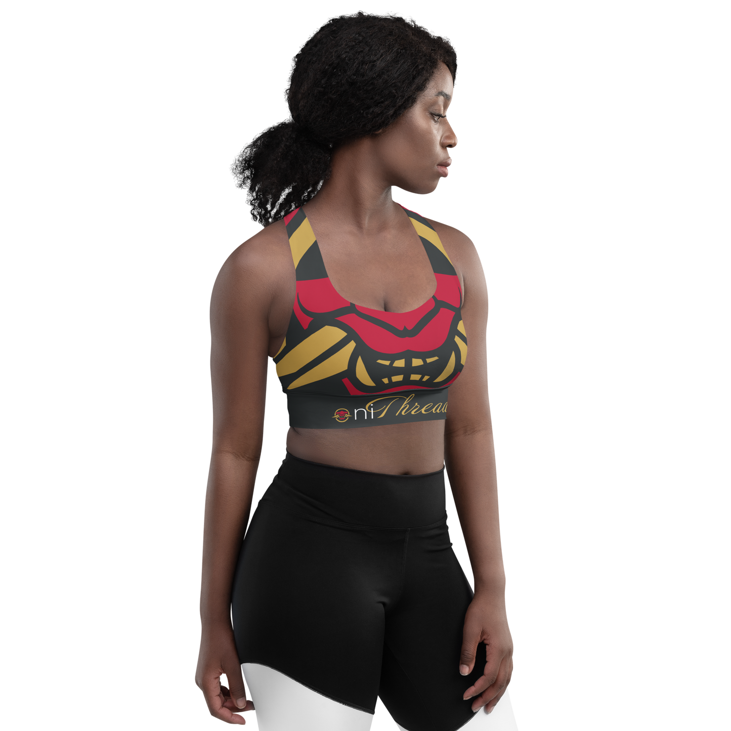 Oni Emblem Longline sports bra - Oni Threads