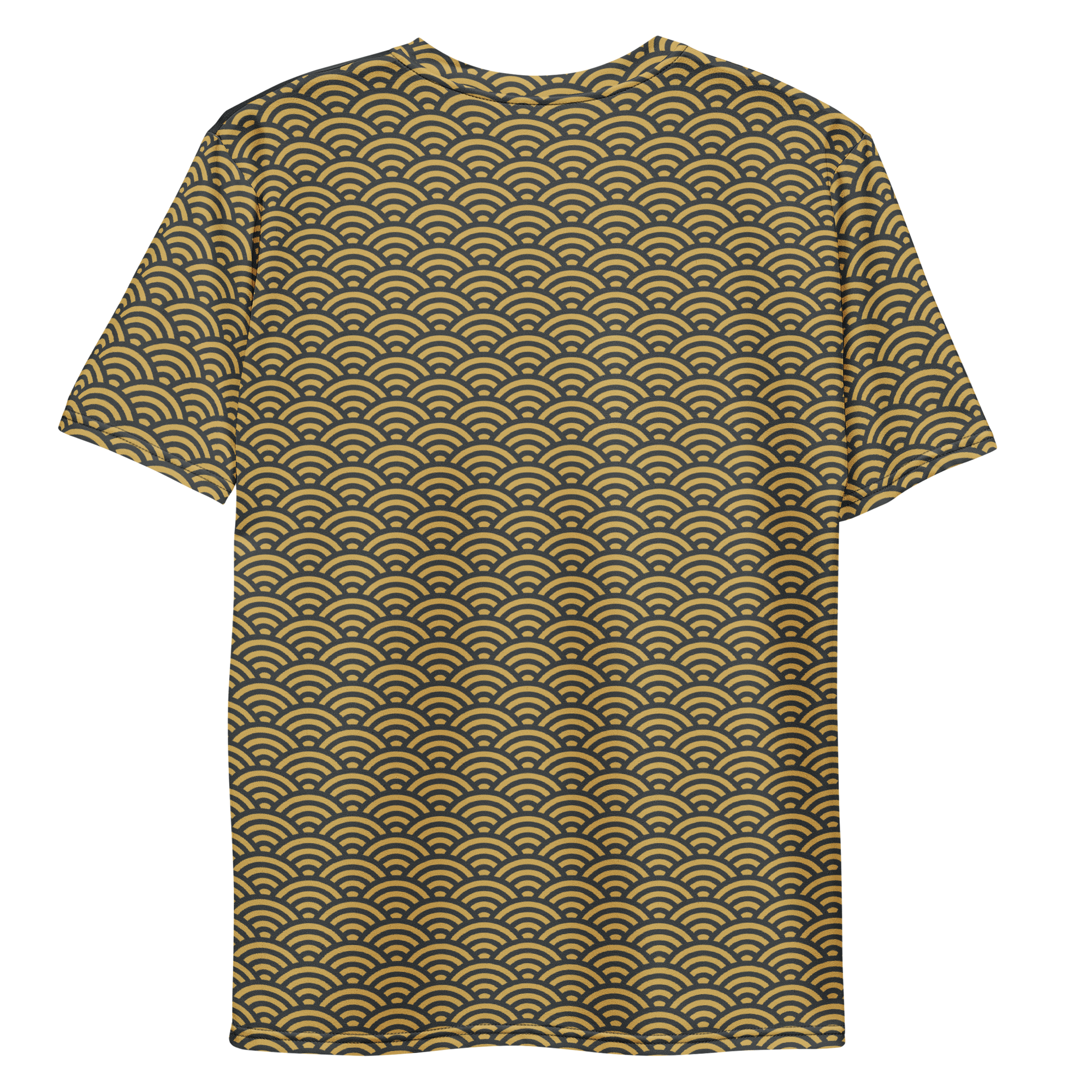 Orochi Gold Seigaiha Men's T-Shirt
