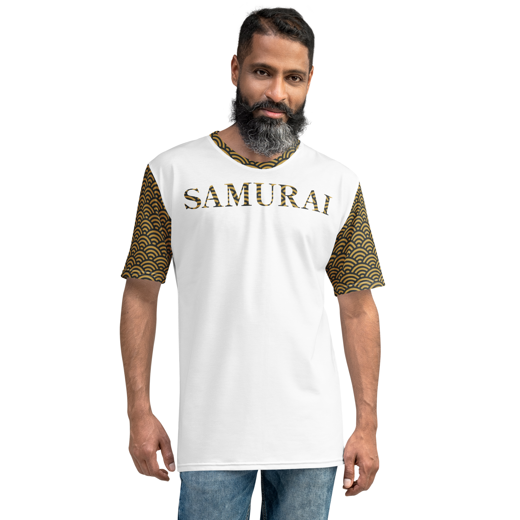 Seigaiha Samurai  Men's T-Shirt