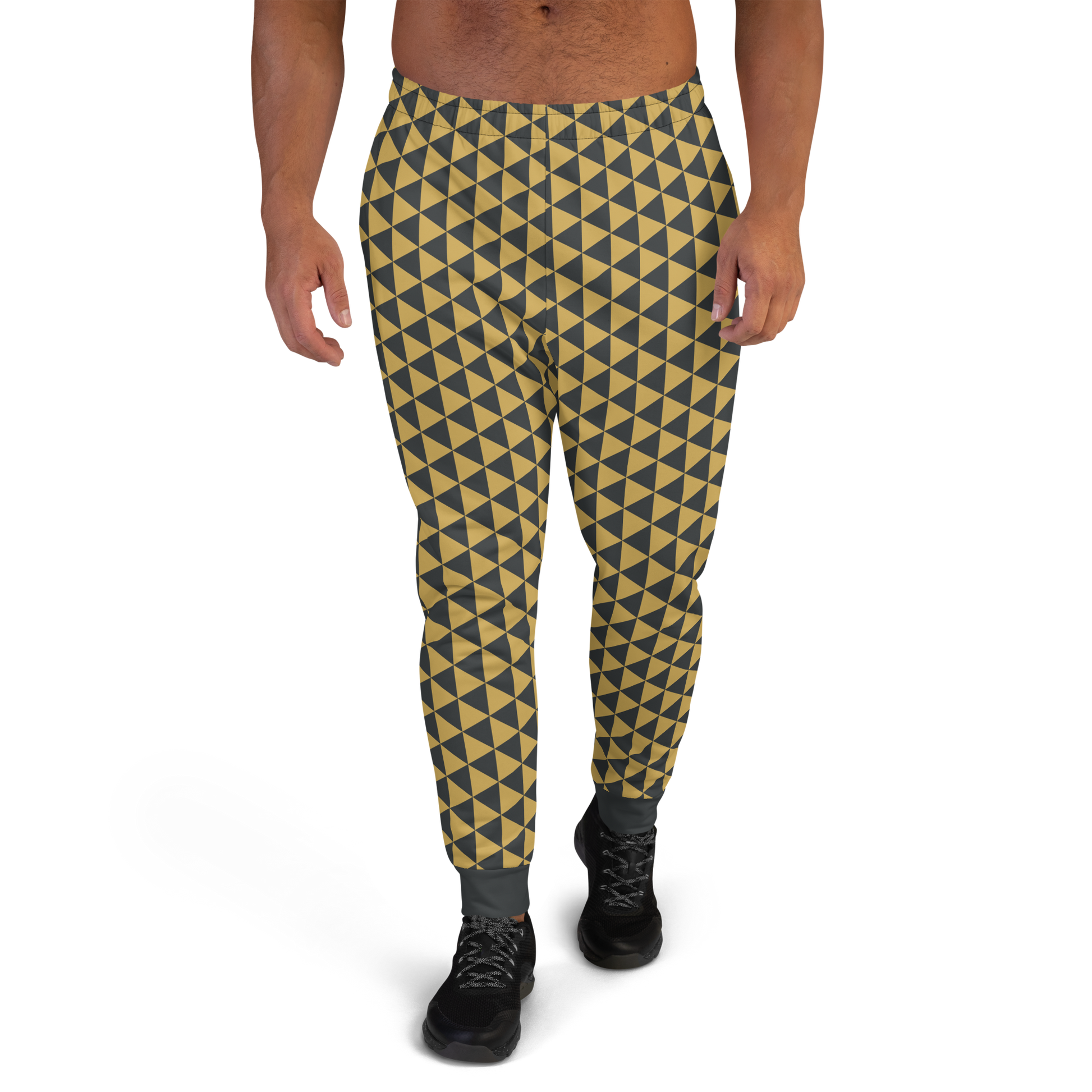 Gold Uroko Men's Joggers - Oni Threads