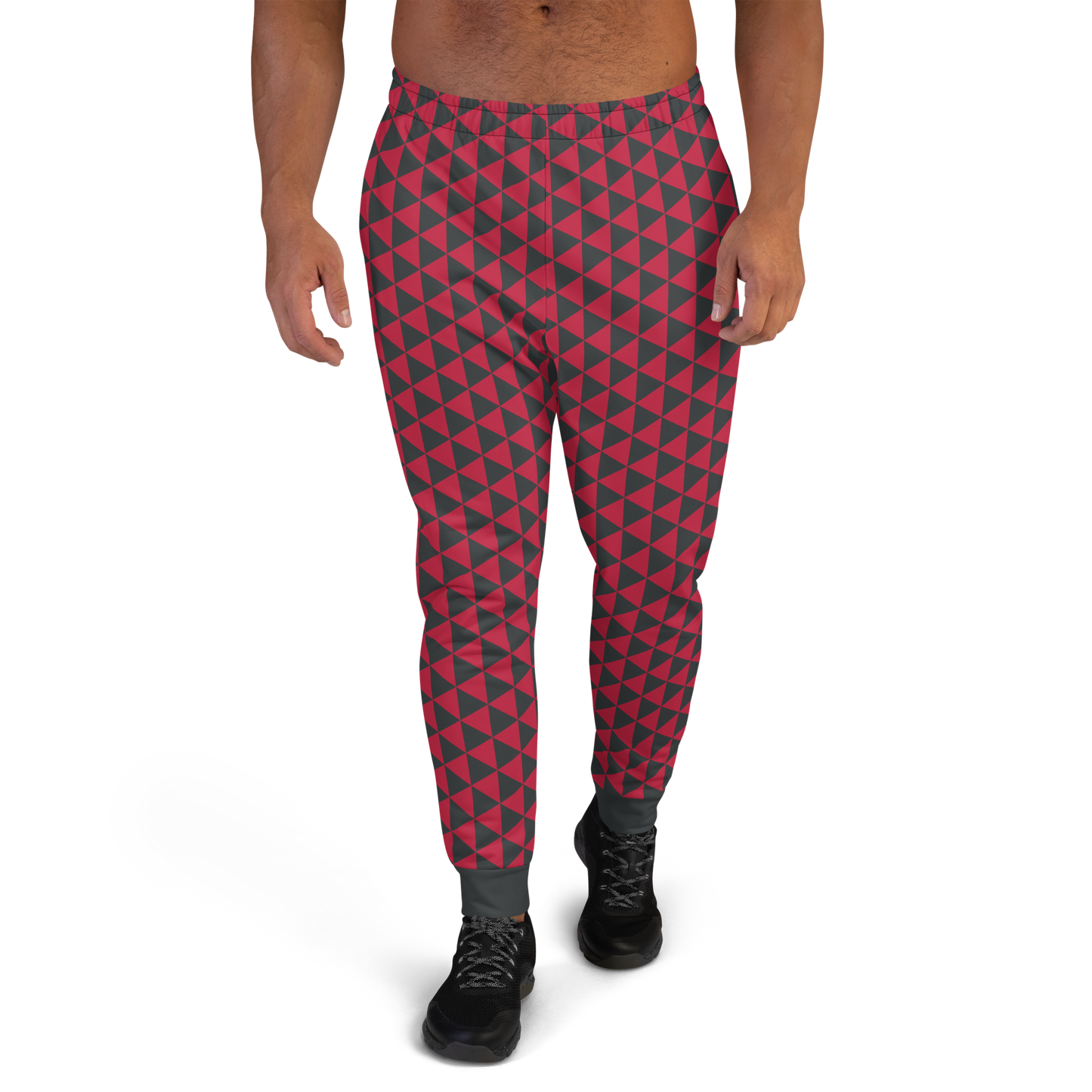 Red Uroko Men's Joggers - Oni Threads