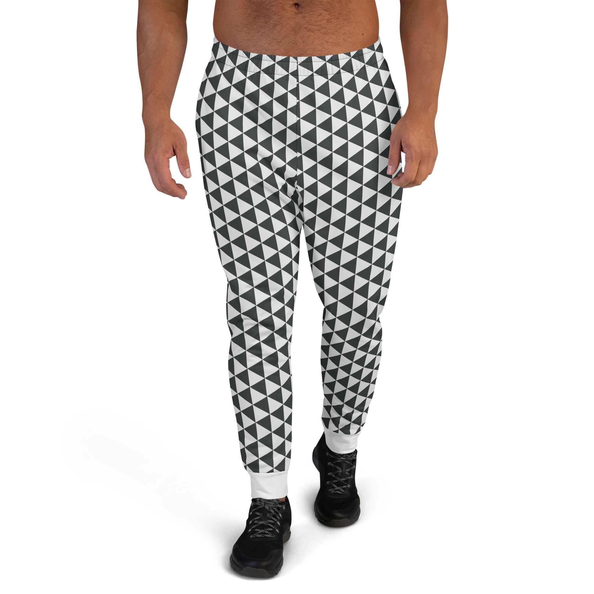 White Uroko Men's Joggers - Oni Threads