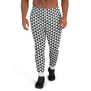 White Uroko Men's Joggers