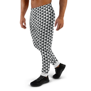 White Uroko Men's Joggers