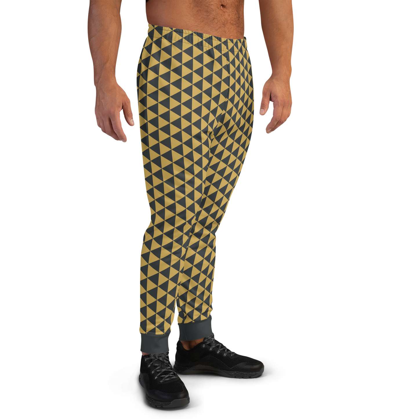 Gold Uroko Men's Joggers - Oni Threads