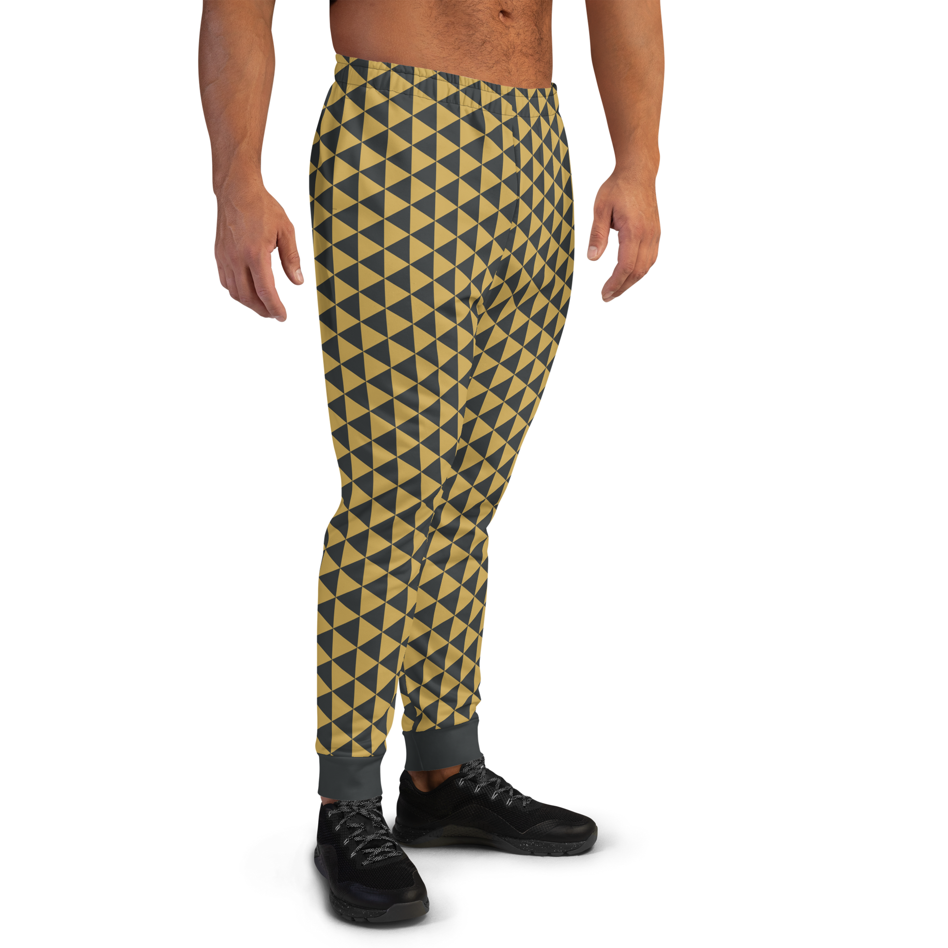 Gold Uroko Men's Joggers - Oni Threads