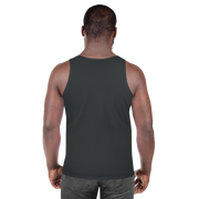White Seigaiha Unisex Tank Top