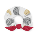 White Chrysanthemum Scrunchie - Oni Threads