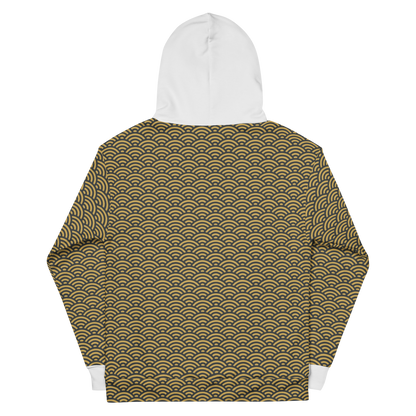 Samurai Seigaiha Hoodie - Oni Threads