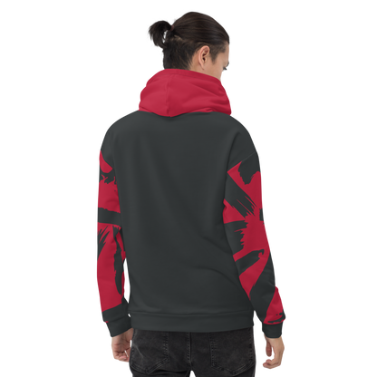 Japanese Demon Oni Mask Unisex Hoodie - Oni Threads
