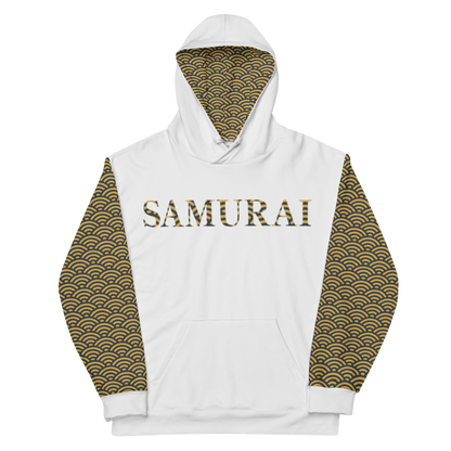 Samurai Seigaiha Hoodie - Oni Threads