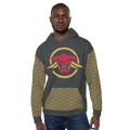 Orochi Clan Samurai Seigaiha Unisex Hoodie - Oni Threads