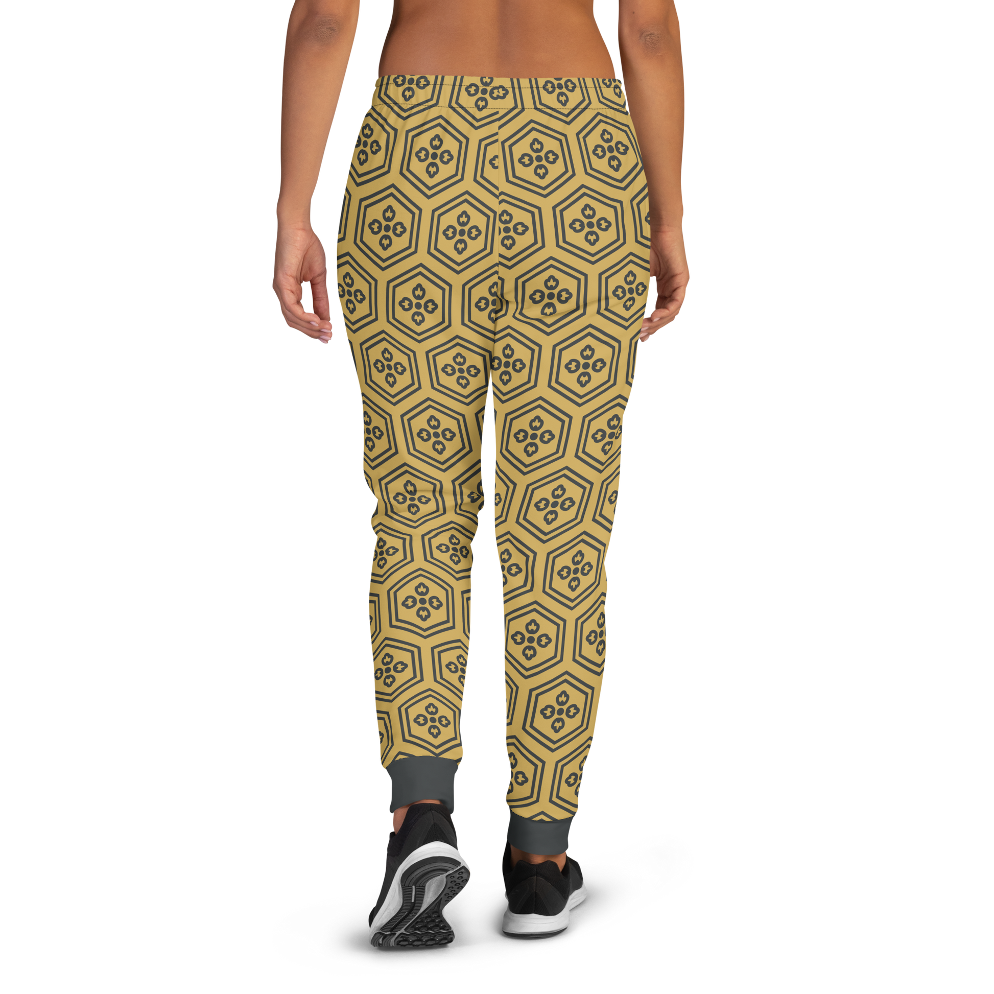 Gold Kikkou Women's Joggers - Oni Threads