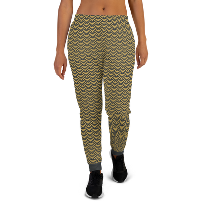 Seigaiha Women's Joggers - Oni Threads