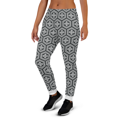 Charcoal Kikkou Women's Joggers - Oni Threads