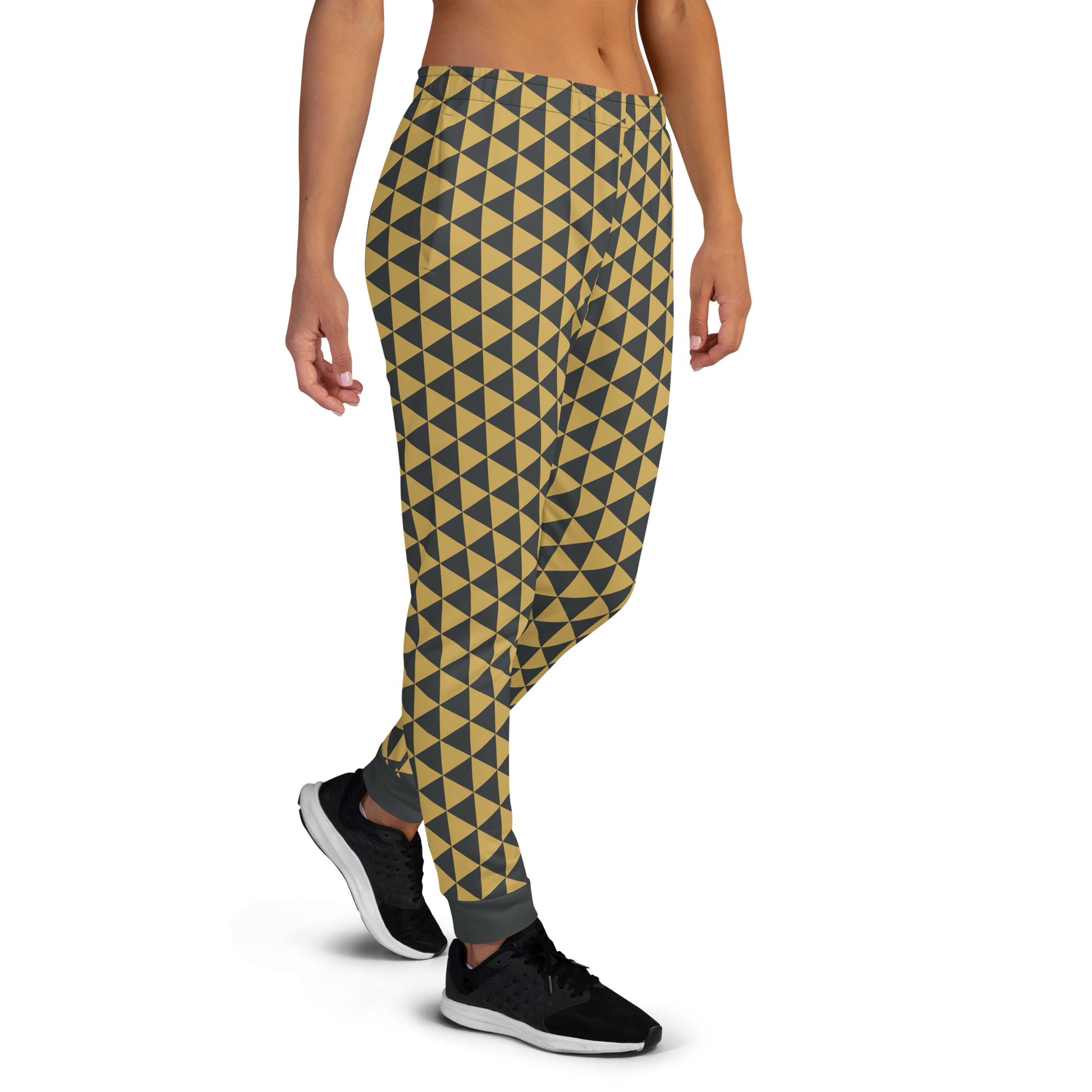 Gold Uroko Women's Joggers - Oni Threads