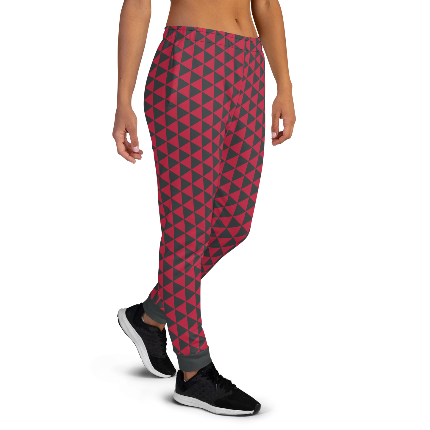 Red Uroko Women's Joggers - Oni Threads