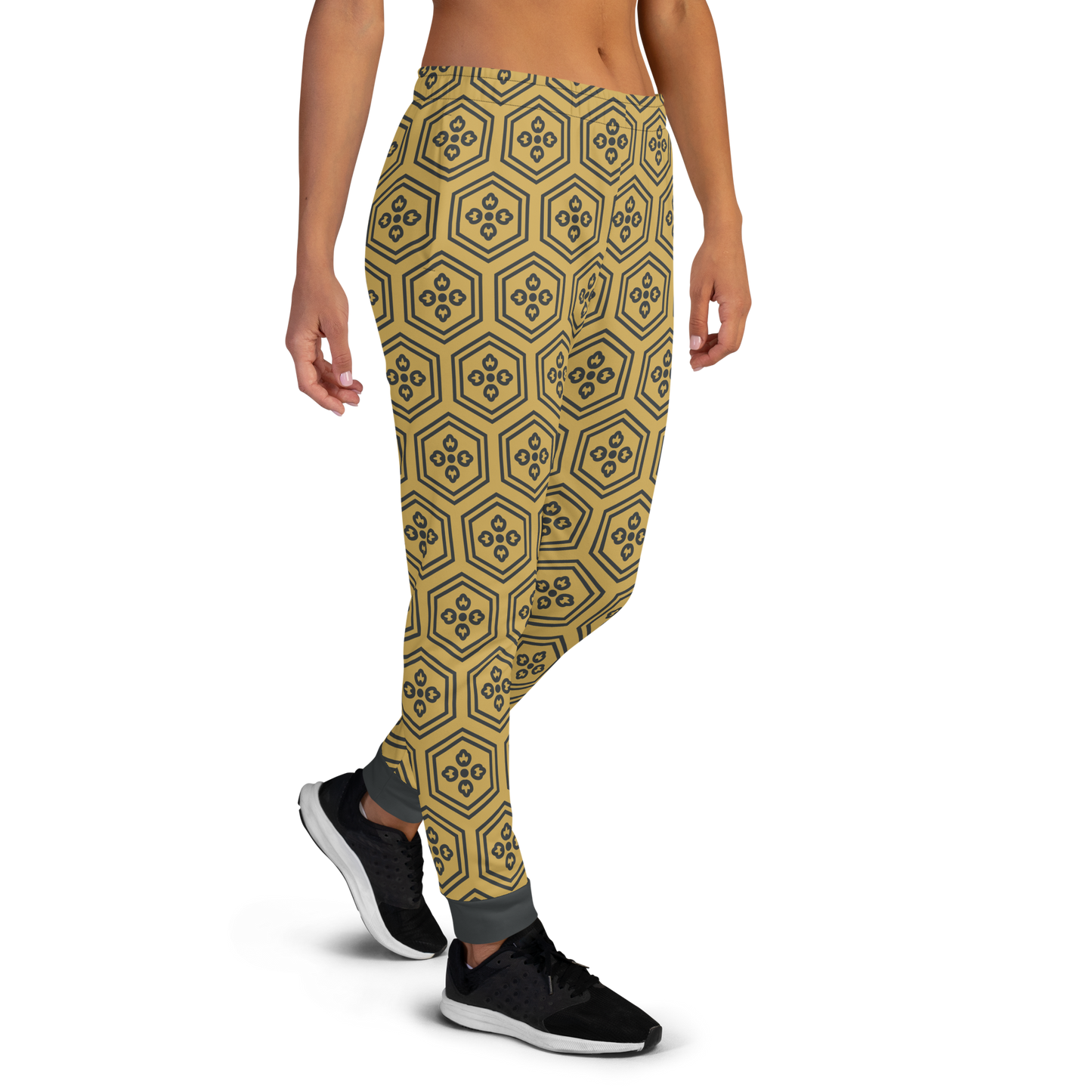 Gold Kikkou Women's Joggers - Oni Threads