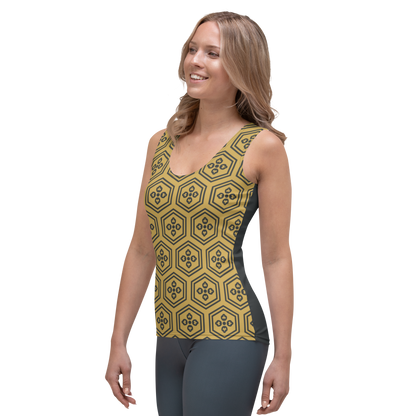 Gold Kikkou Women's Tank Top - Oni Threads