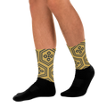Gold Kikkou Socks - Oni Threads