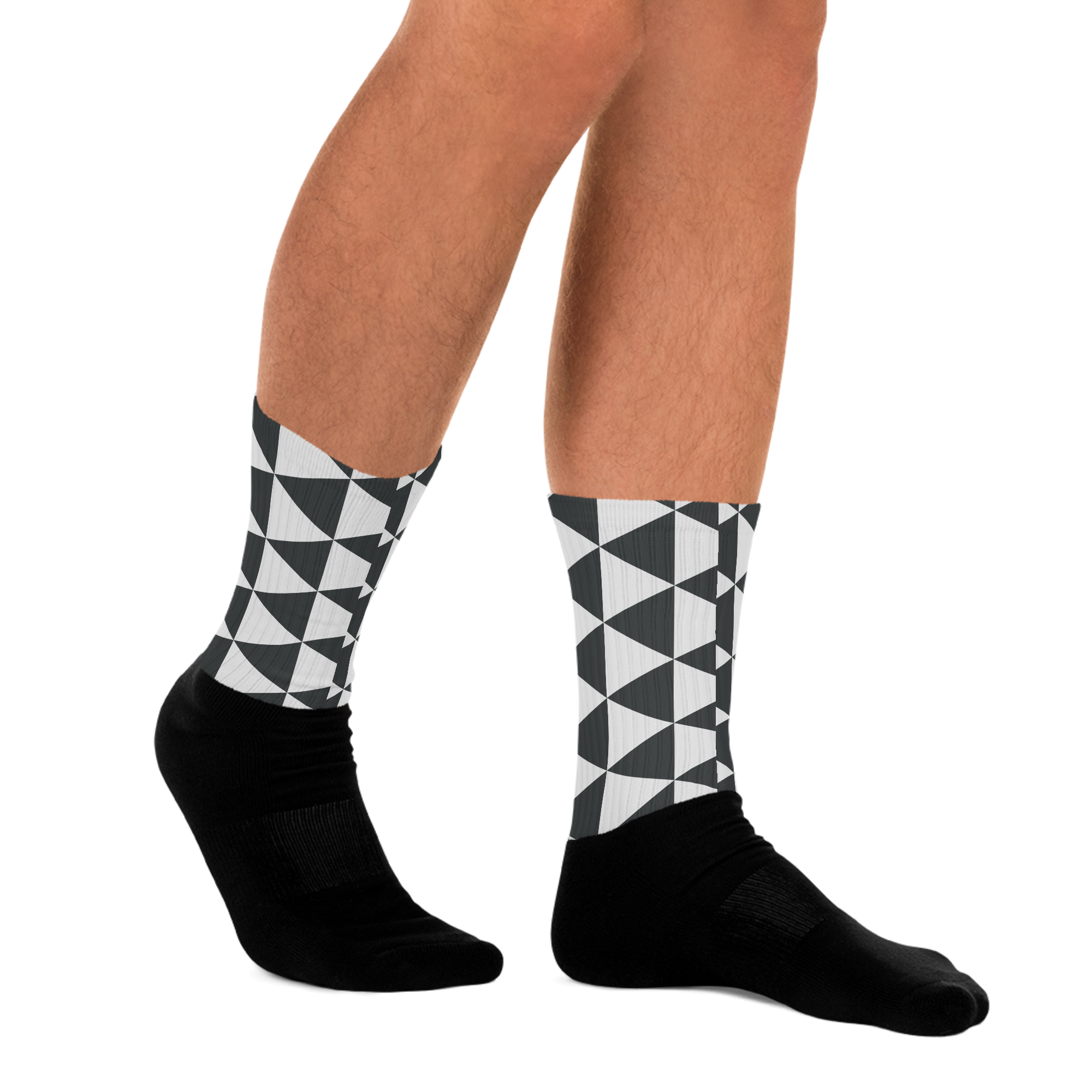 White Uroko Socks - Oni Threads