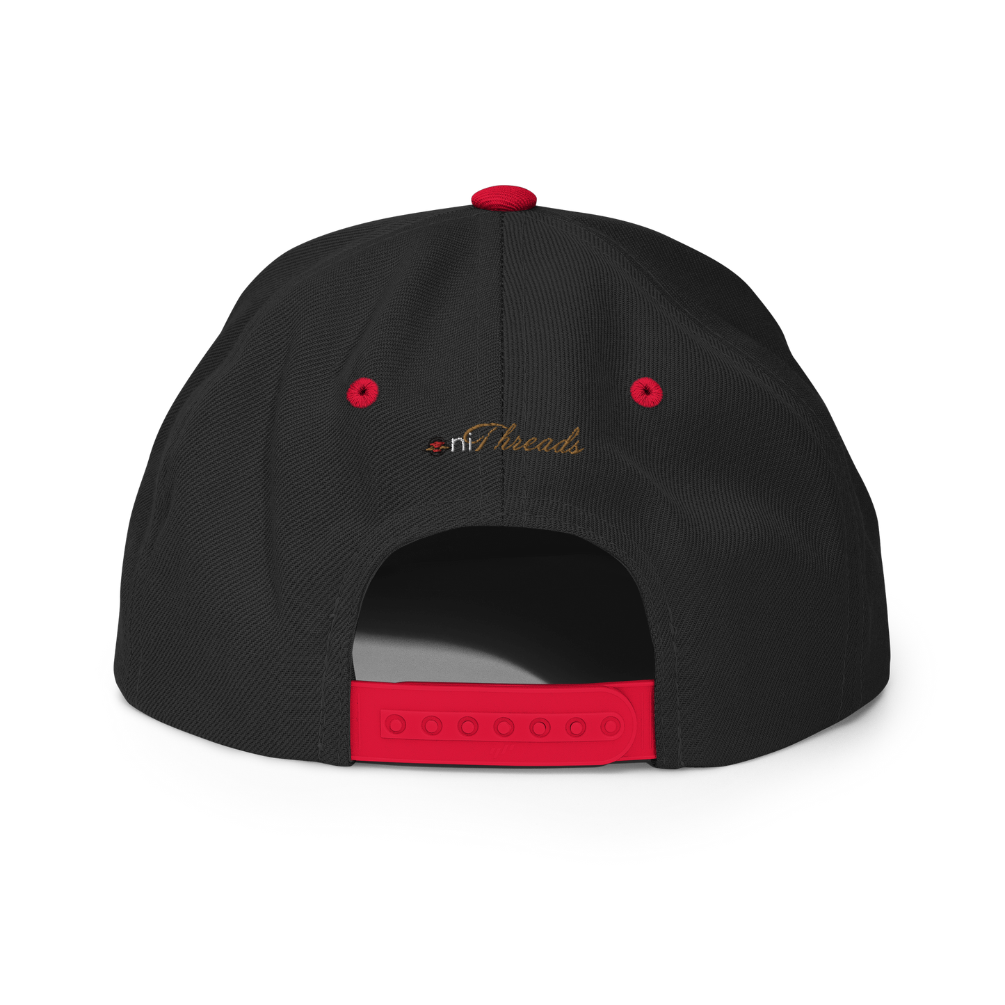 Japanese Demon Oni Mask Full Color Snapback Hat - Oni Threads