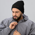 Seigaiha Cuffed Beanie - Oni Threads