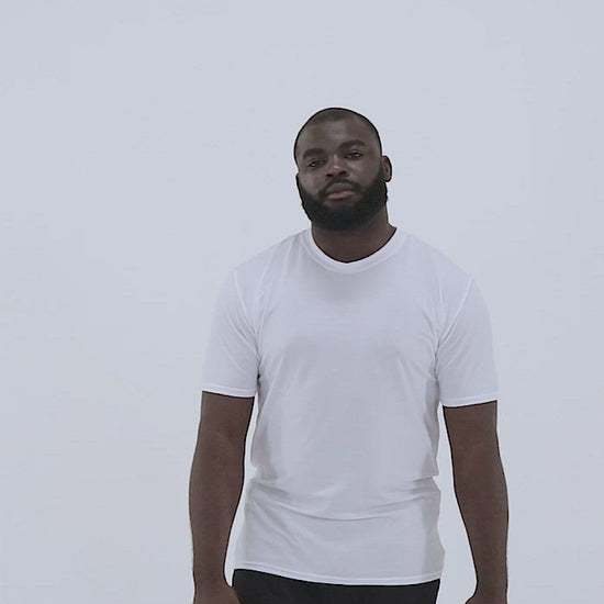 All Over Print Mens Crew Neck Tshirt.mp4